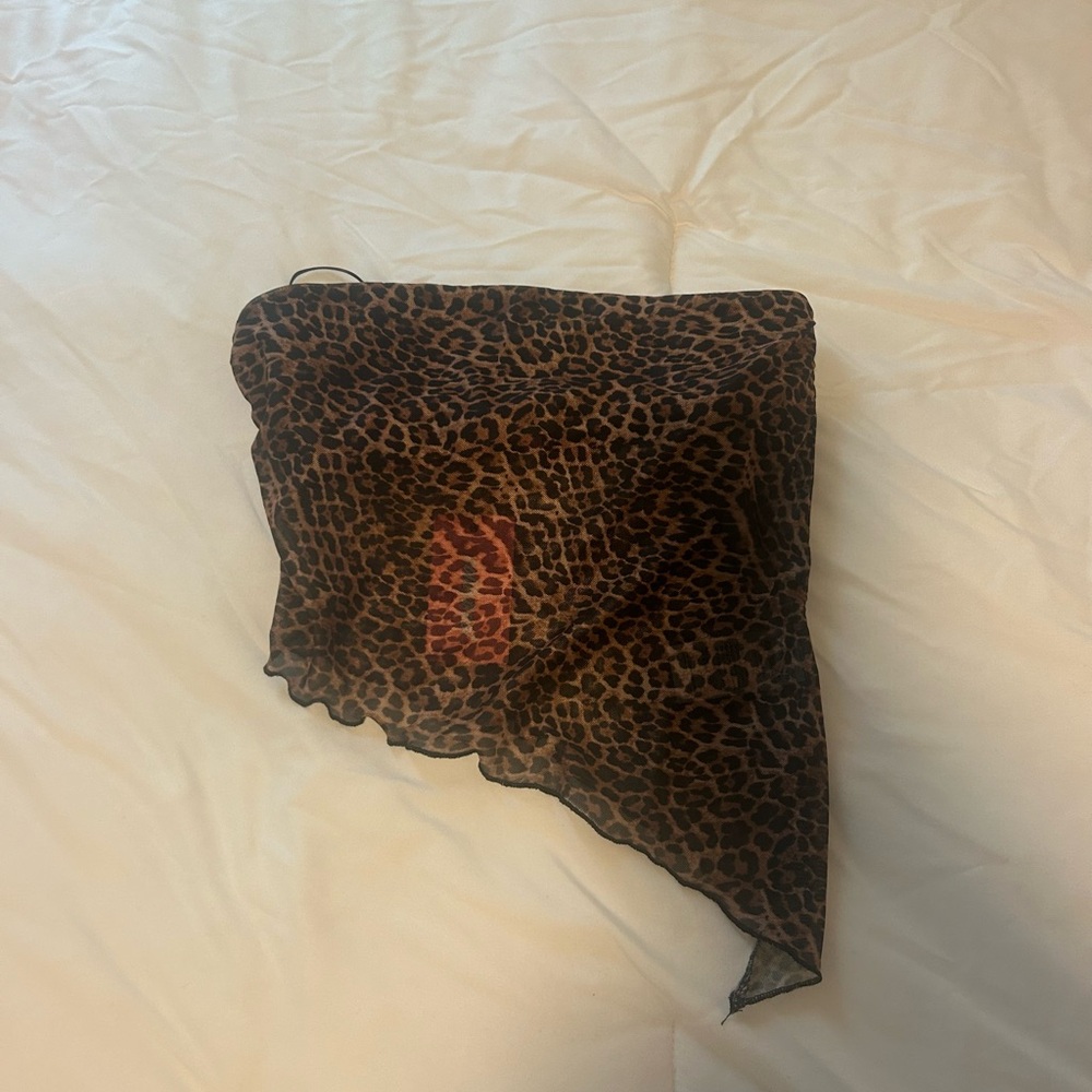 Edikted Leopard Print Top